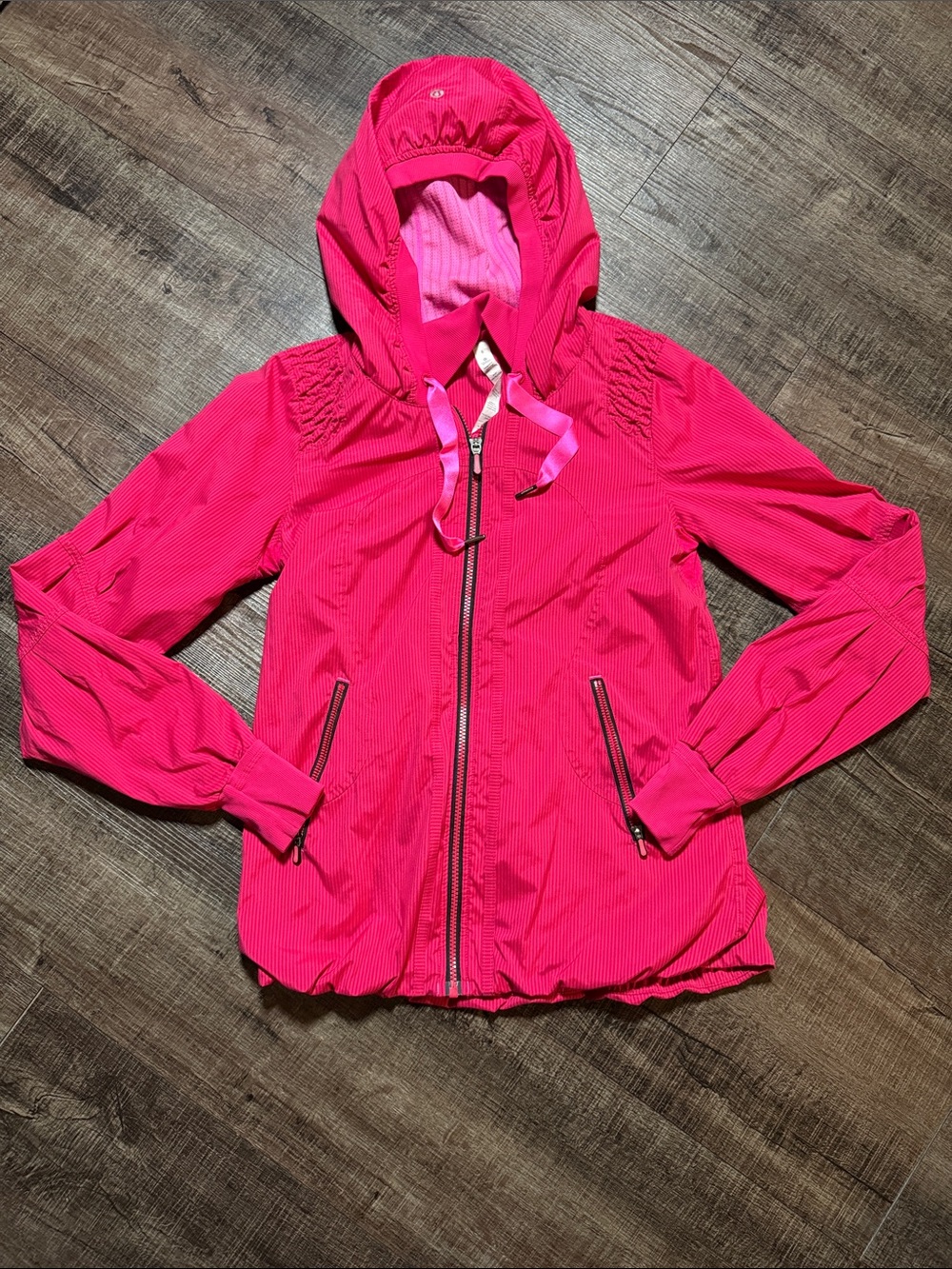 lululemon athletica Track and Field Hot Pink  Jacket